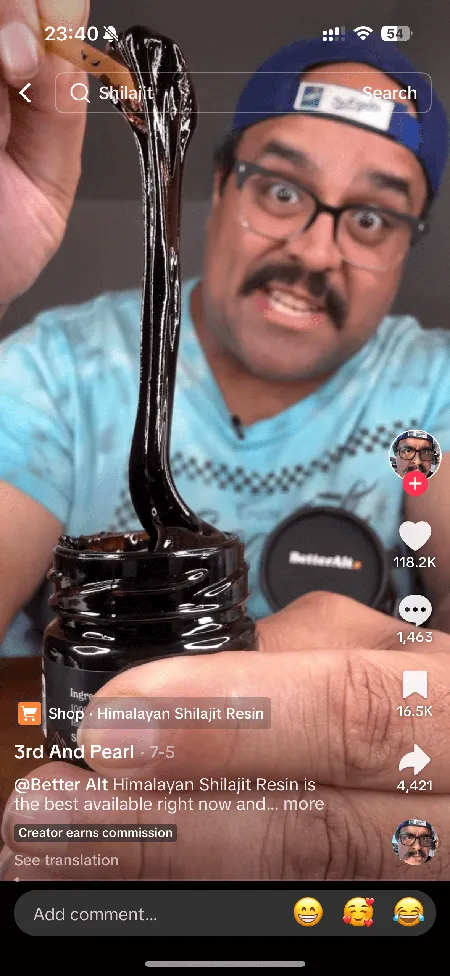BetterAlt TikTok creator content